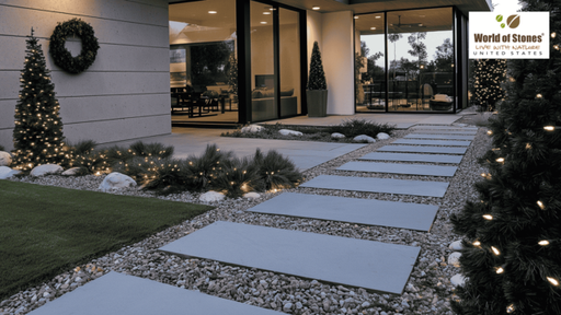 2024 Christmas Decoration Ideas with Natural Stone